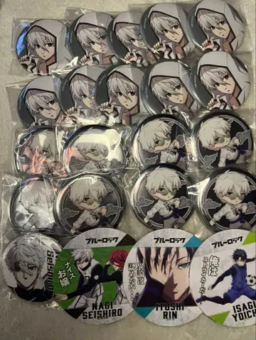 블루 록 캔뱃지 코스터 나기