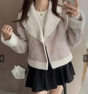 보아 라메 트위드 자켓[k9373f]