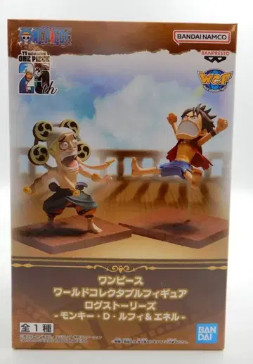 BANDAI SPIRITS WCF 원피스 로그 스토리 몽키 D 루피&에넬