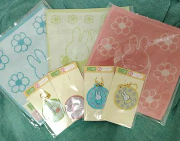 다이토 복권 미피 F상 와펜 키링 E상 핸드 타월