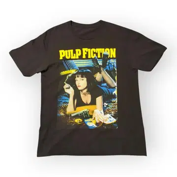 펄프 픽션 프린트T셔츠 무비T 영화 할리우드