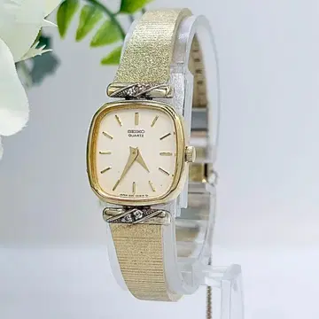 SEIKO 세이코 4P 석 1220-5080 쿼츠 손목시계