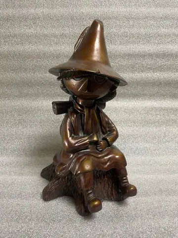 무민 브론즈풍 저금통 스너프킨 피규어 입상 오브제