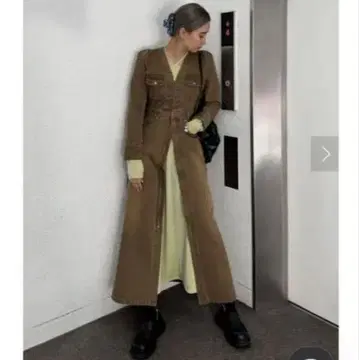 Ameri ADORABLE BACKRIBBON DENIM DRESS