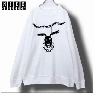 NieR 오버사이즈 스웨트셔츠 행잉
