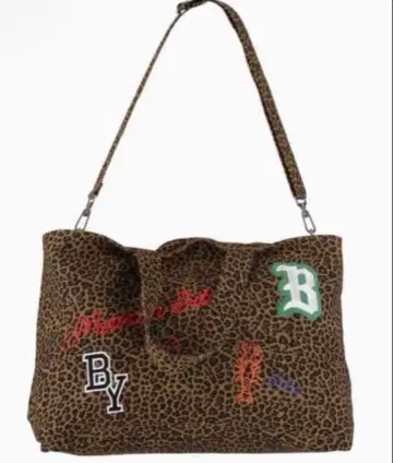 Bibiy. 레오파드 무늬 토트백 MAISON BIBIY. LEOPARD