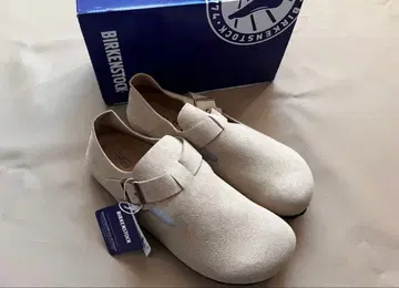 미사용 새상품 버켄스탁 27cm 런던 스웨이드 샌들 신발