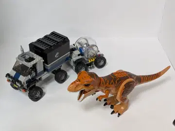 레고 쥬라기 월드 정품 부품 탈것 T.렉스 미니 피규어 없음
