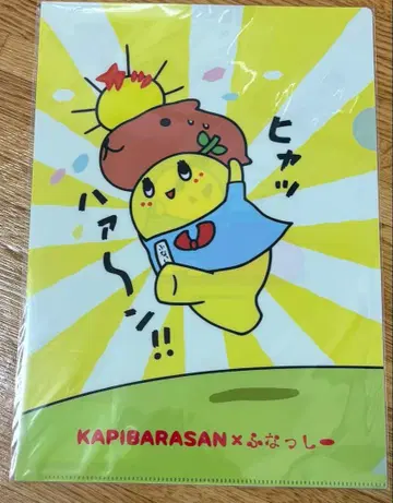 카피바라 씨 x 후낫시 콜라보 클리어 파일