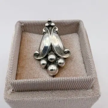 조지 젠슨 귀찌 그레이프 한쪽 SV925 실버