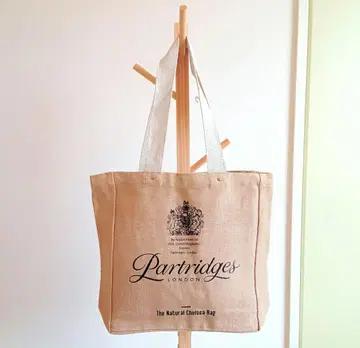 영국 슈퍼 Partridges 린넨 토트백