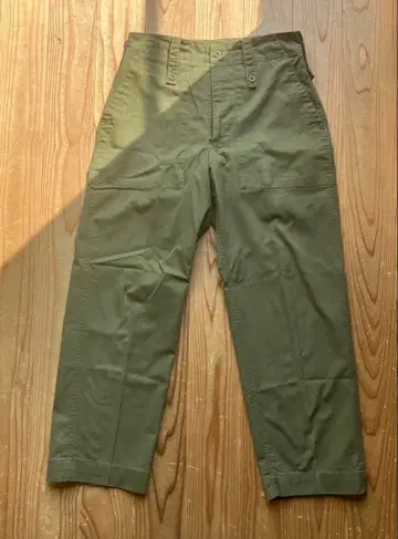 베이커 팬츠 퍼티그 팬츠 영국 해군