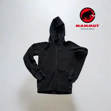 마무트 풀오버 후드티 블랙 L 사이즈