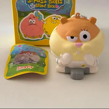 스펀지밥 스트레스볼 샌디 플라자