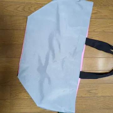 Herve Chapelier 숄더백 그레이/핑크