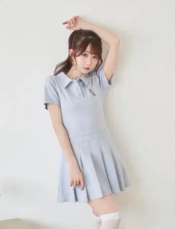 로제 뮤즈 Kitten wappen polo-onepiece