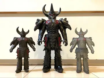 소프트 비닐 미니 소프트 비닐 울트라맨 울트라 괴수 아머드 다크니스 세트