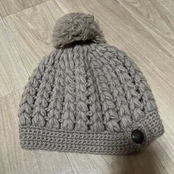 grace hats 손뜨개질 니트 모자 베이지
