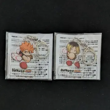 하이큐 파워프로 콜라보 히나타 쇼요 코즈메 켄마 아크릴 키링 세트