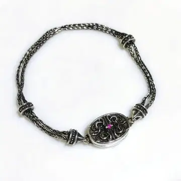 DEAL DESIGN 925 스톤 실버 팔찌