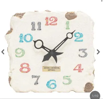 신상품 지브리 미술관 한정판 시계 모자이크 타일 시계 새상품