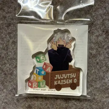 극장판 주술회전0 고죠 사토루 아크릴 미니 피규어 아크릴 블록