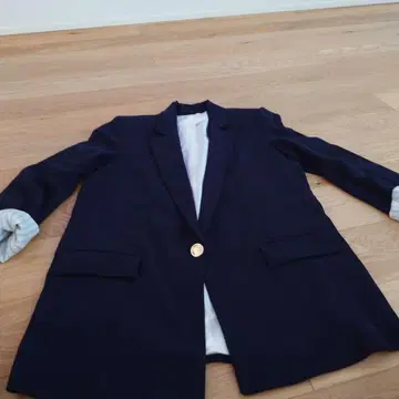 ZARA 네이비 테일러드 자켓