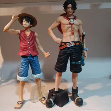 원피스 제일복권 에이스 루피 피규어