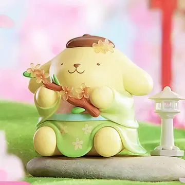 해외 MINISO 산리오 신운화상 시리즈 피규어 폼폼푸딩