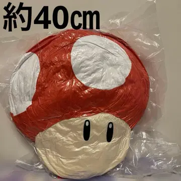 미개봉 새상품 슈퍼 마리오 버섯 봉제 인형 약 40cm