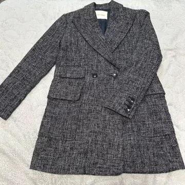 LAGUNAMOON 트위드 테일러드 자켓 봄 코트