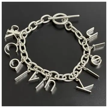 Calvin Klein 캘빈클라인 실버 925 로고 팔찌