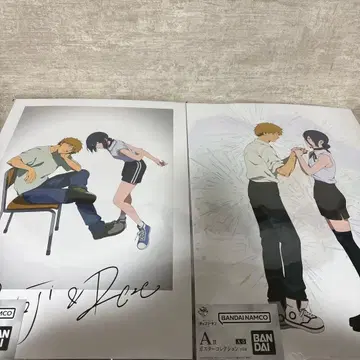 제일복권 쬐끔 극장판 체인소 맨 레제 편 A상 포스터 레제 덴지