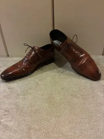 REGAL 11LR 스트레이트 팁 브라운 25.5 유리 가죽 비즈니스