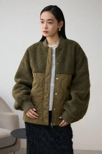 AZUL BY MOUSSY 스위칭 보아 블루종