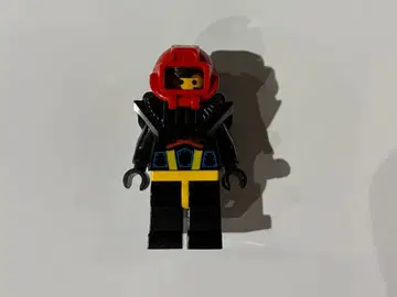 LEGO 미니 피규어 빨간색 헬멧 산소통