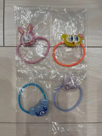 나루미야 머리끈 4개 세트 벨리에