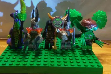 레고 닌자고 미니 피규어 5개