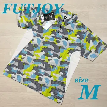 풋조이 골프 애슬레틱 퍼포먼스 멀티 컬러 카모 피케 셔츠