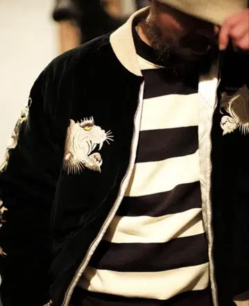 더 리얼 맥코이 BC24101 BUCOSTRIPE 레이싱 저지