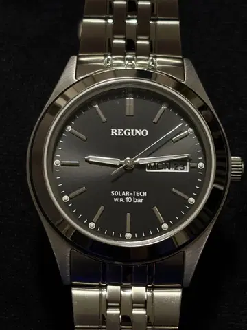 CITIZEN 시티즌 REGUNO 레그노 솔라텍 블랙