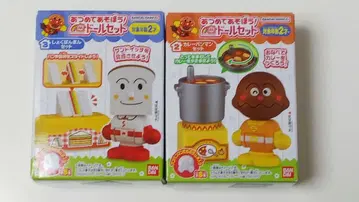 호빵맨 모아서 놀자 인형 세트 식빵맨, 카레빵맨