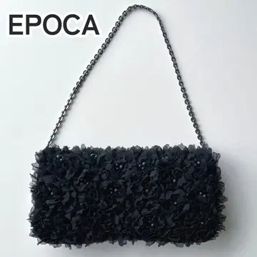 EPOCA 에포카 파티 백 꽃 블랙 포멀 오케이션