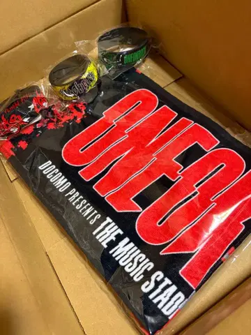 원오크록 2026 TMS 라이브 굿즈 머플러 타월 A와 러버 밴드 ABC