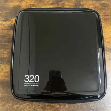 ELECOM CD/DVD 케이스 320매 수납 블랙