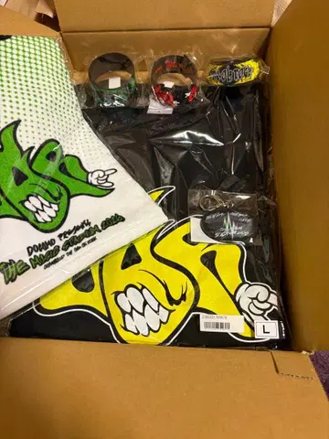 원오크록 티셔츠 머플러 타월B 러버밴드ABC 키링 세트