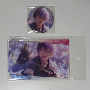 프로세카 아오야기 토야 겨울 캔뱃지 아크릴 스탠드 2개 세트