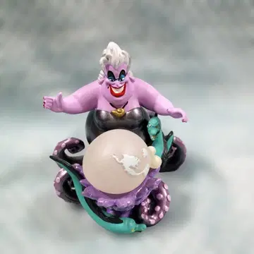 디즈니 스토어 아슬라 피규어 LED 라이트 인어공주 빌런