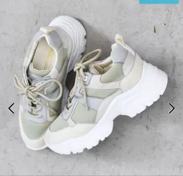 아바하우스 PICHE 통굽 스니커즈 라이트 그린