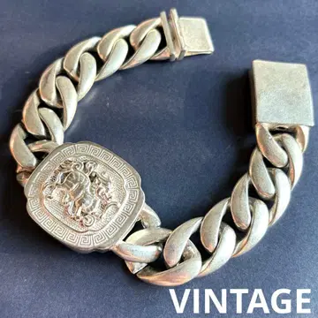 US 수입 기린 모티브 팔찌 헤비 빈티지 925 각인 있음